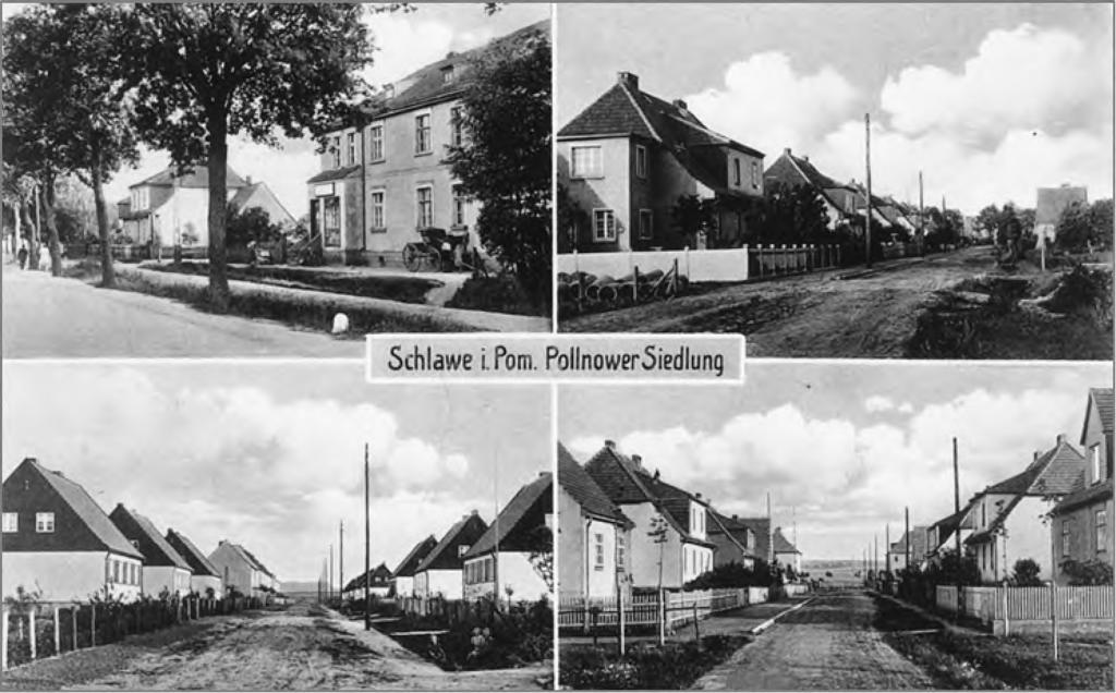 Architektura i urbanistyka dawnego Sławna w świetle źródeł ikonograficznych 197 Szkudniewski, Urbaniak 2007: 50 - Schlawe i. Pom. Blücherstraße).