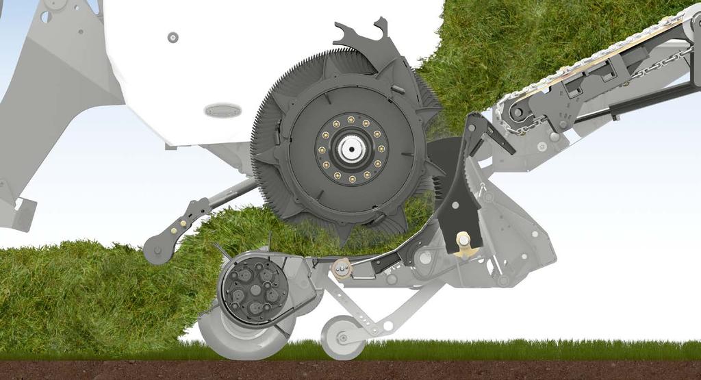 Idealny przepływ materiału. EFFICIENT FEEDING SYSTEM EFS chroni paszę. CARGOS z koncepcją przepływu materiału EFFICIENT FEEDING SYSTEM (EFS) to idealny partner w zbiorze zielonek.