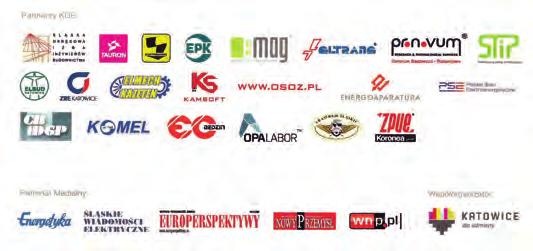 Patronat medialny nad KDE objęły: Energetyka, Śląskie Wiadomości Elektryczne, Europerspektywy, Nowy Przemysł, wirtualny Nowy Przemysł portal gospodarczy wnp.pl, Polskie Radio Katowice.