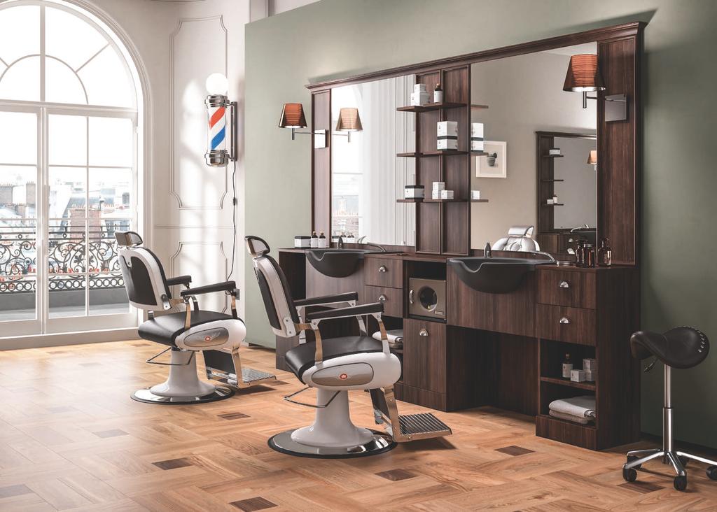 : 20 cm 7769 zł 4869 zł EASY BARBER Wash Stacja barberska z