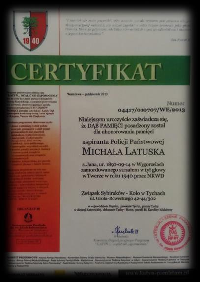 Do młodzieży zwrócił sie też przedstawiciel katowickiego IPN-u, Adam Kondracki, który apelował, abyśmy w obliczu ważnych życiowych wyborów mieli w sobie odwagę stanąć w obronie naszej Ojczyzny.