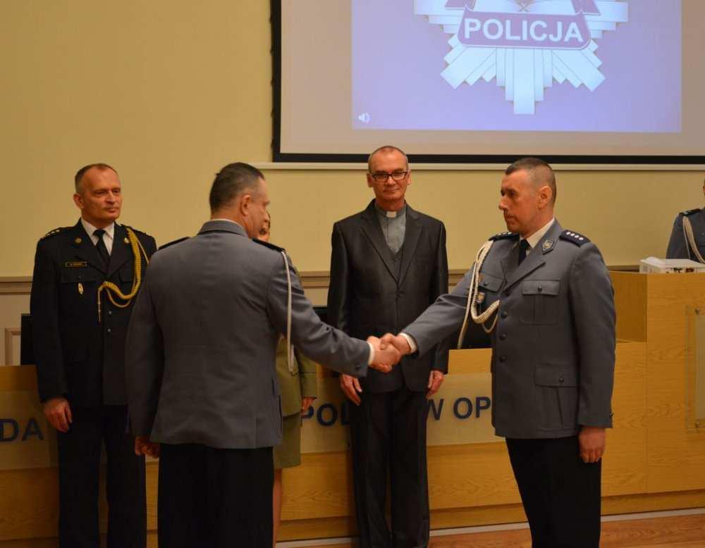 Na uroczystości obecna była kadra kierownicza garnizonu opolskiego.
