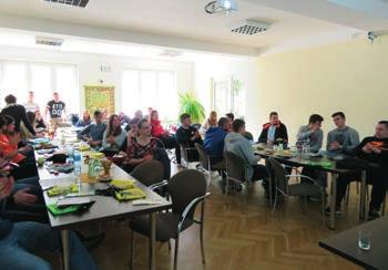 Nasi studenci z wymiany Krynica-Zdój 2015 Zajęcia integracyjne w