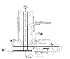 Podstawowe dane geometryczne: Powierzchnia budynku 15,60m x 18,00 m Inwestor: Huta Sp. z o. o. Spółka komandytowa.