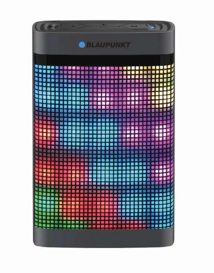 BT07LED Głośniki Bluetooth to nieodłączny element spotkań towarzyskich w domu lub w plenerze. To również urządzenia, które poprawią jakość dźwięku telefonów czy tabletów.