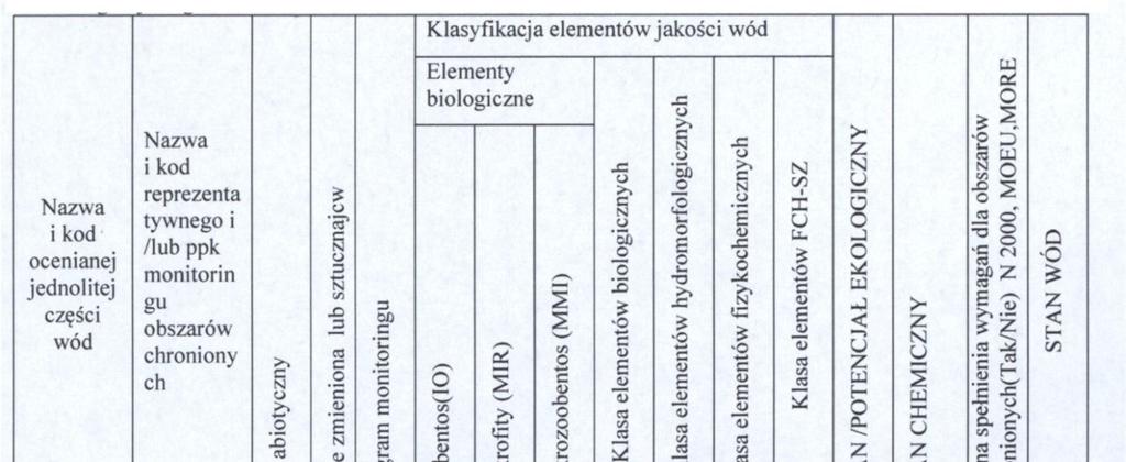 Wyniki klasyfikacji