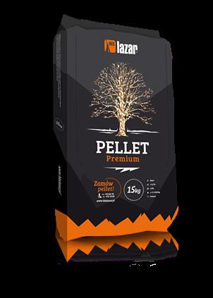 zostanie wymieniony na właściwy lub odebrany, a pieniądze zwrócone. * - dotyczy kotłów produkcji HKS LAZAR Premium Pellet Naturalne paliwo wytwarzane z czystych trocin drzewnych.