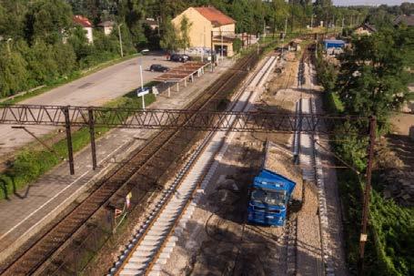 PRZYKŁADOWE REALIZACJE (11) Przebudowa linii kolejowej nr 139 na odcinku Bielsko-Biała Wilkowice Zamawiający: PKP PLK S.A. Oddział Sosnowiec Wykonawca: INTOP Sp.