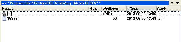 del /Q "c:\program Files\PostgreSQL\9.2\data\pg_xlog\*.*" 7. Z linii należy poleceń wykonać poniższe polecenie, które utworzy plik recovery.