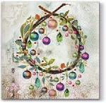 SDL098600 SNOWY WREATH INSPIRATION WINTER FLAKES black INSPIRATION WINTER FLAKES