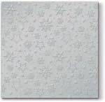 40 x 40 cm INSPIRATION WINTER FLAKES red SDL251003 ATR001203 table