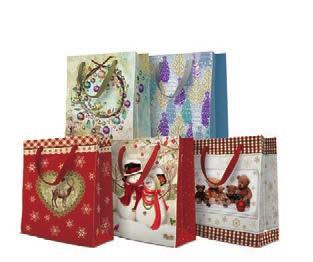 GIFT BAGS MIX / TORBY PREZENTOWE - MIX * sample only, designs