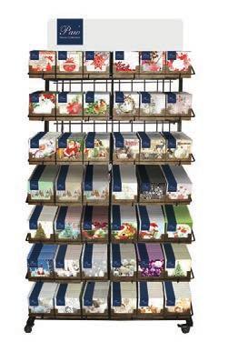 67 cm 67 cm UMM103210 Napkins spinner - Lunch Big Stojak obrotowy - Lunch Big (W) 67 x (H) 180 cm Suggested quantity: 288 packs of napkins lunch Sugerowane ilości: 288 paczek serwetek lunch 180 cm
