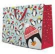 horizontal GIFT BAGS / TORBY PREZENTOWE (W) 33,5 x (D) 13 x (H) 26,5 cm AGB 10 10 30 XMAS SNOWFLAKE AGB2005906