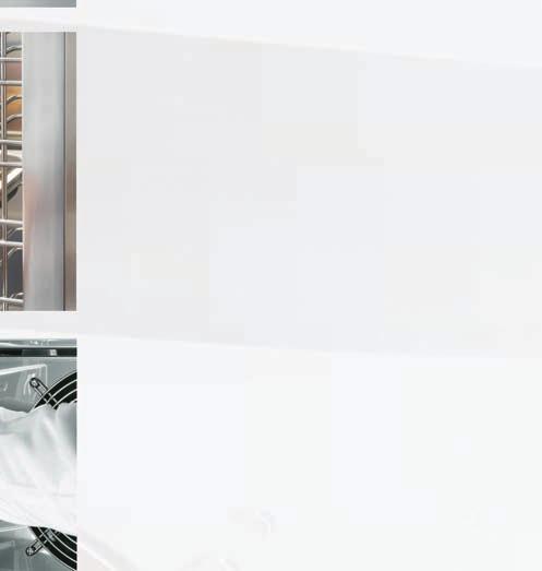 Easy to use, intuitive touch panel, also in Polish, with a broad base of ready-made gastronomy or bakery and pastry programs and the ability to create your own programs.