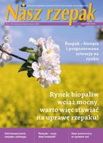 4 5 SPIS TREŚCI Szanowni Czytelnicy, Wydanie Naszego Rzepaku, które trzymają Państwo w rękach w dużej mierze poświęcone zostało tematyce uprawy rzepaku, rynku biopaliw i roślin białkowych.