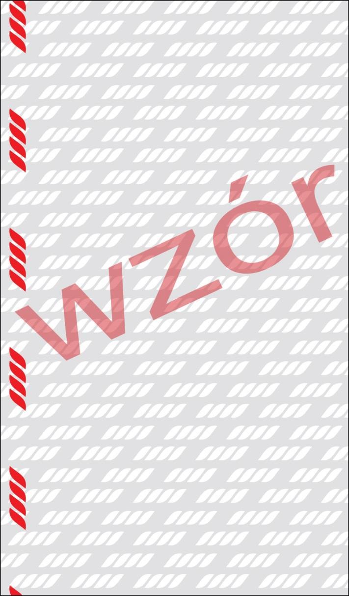 Wzór nr 5 do 7 PAPIER Z ROLKI (DRUK KŚ - H 006) DO WYDAWANIA BILETÓW ORAZ INNYCH