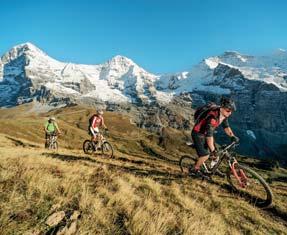 tourdesuisse.ch Eiger Bike Challange 11 12 sierpnia 2018 Wyzwanie dla miłośników rowerów górskich. Co roku w sierpniu na starcie staje około 1500 uczestników.