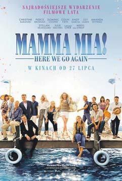 27 lipca 2018 program tv 27.07 2.08.2018 i piątek 27 lipca Hit w Kinie Repertuar kinowy biała podlaska Kino Merkury Co w trawie piszczy (dubbing) Francja/Luksemburg, Mamma Mia: Here We Go Again!