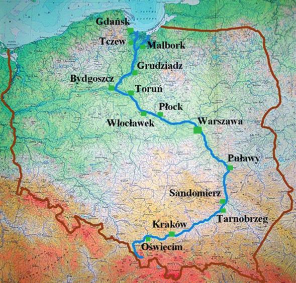 Dziś przepłyniemy szlakiem rzeki Wisły. Czekają na nas niezwykłe przygody. PYTANIA 1. W jakim języku vanduo znaczy woda? W języku rosyjskim, niemieckim czy litewskim?