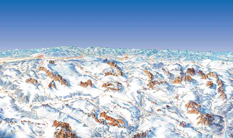 ORA AUER FORTEZZA FRANZENSFESTE Konsorcjum dolomiti superski BRENNERO BRENNER GITSCHBERG m 2512 TRENTO EGNA NEUMARKT A22 AUTOSTRADA/AUTOBAHN NOVA PONENTE DEUTSCHNOFEN MONTE SAN PIETRO PETERSBERG