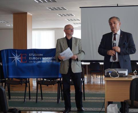 Dyrektor Malicki wita Konsula Generalnego Rzeczypospolitej