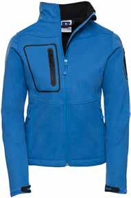 R-520M-0 Men s Sportshell 5000 Jacket R-520F-0 Ladies Sportshell 5000 Jacket Trójwarstwowy materiał Softshell Stworzona z myślą o aktywnym trybie życia: laserowo cięte kieszenie z matowymi,