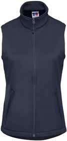 SMART SOFTSHELL GILET 041 R-O41M-0 Men s Smart Softshell Gilet R-041F-0 Ladies Smart Softshell Gilet 041F/041M TEFLON Wysoka oddychalność Nasze kurtki SmartShell łączą wygodę i oddychalność polaru z