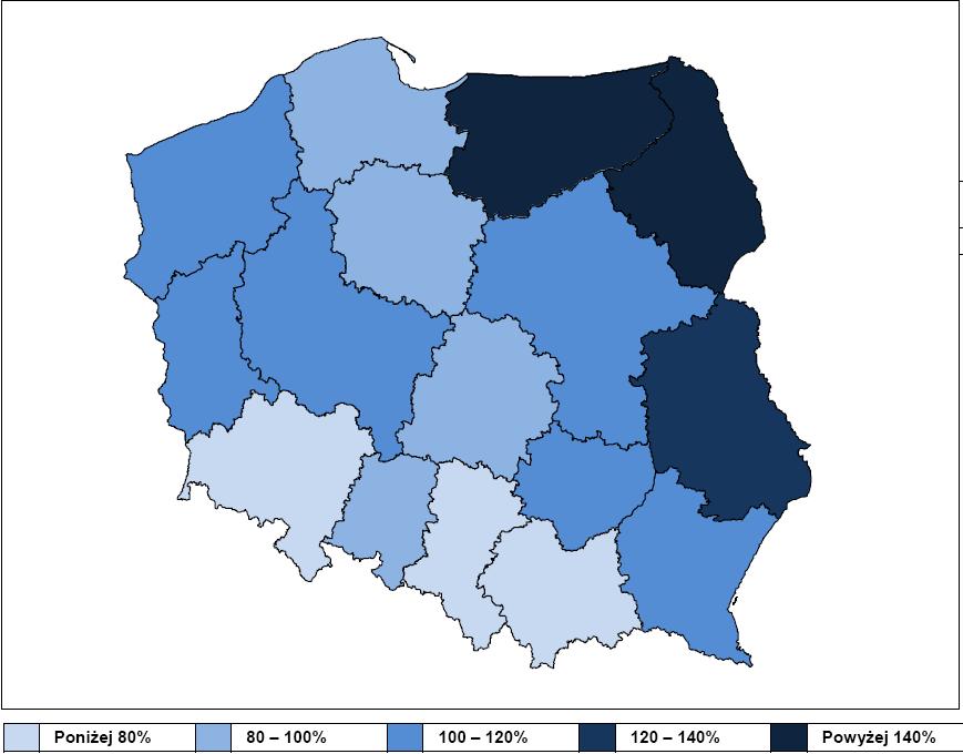 Wydatki finansowane środkami budżetu UE w latach 2004 2011 według