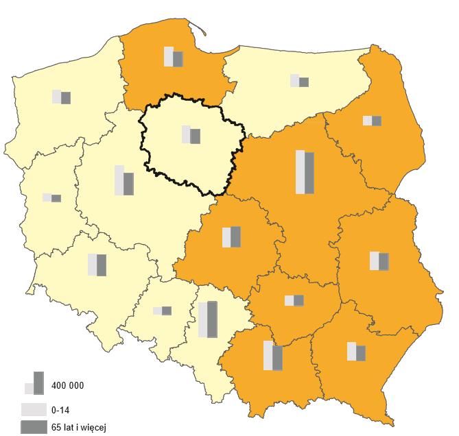 WSPÓŁCZYNNIK OBCIĄŻENIA DEMOGRAFICZNEGO 2010 r. 2016 r.