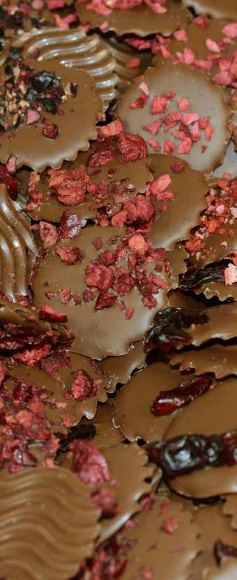 Choco CHIPS Choco Chips stanowią doskonały dodatek do kawy czy deserów.