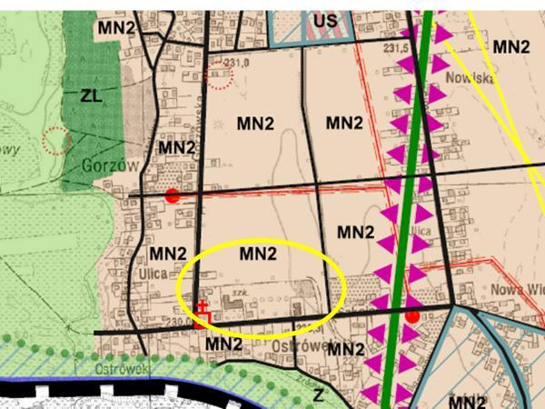 9 Projekt: PRZESTRZEŃ SPOTKANIA I REKREACJI W GORZOWIE Gorzów, u. Szkolna, działki 568/3, 568/5, 568/6, 568/11, 1763 j.w. Konkluzja : Zamierzenie zgodne ze Studium Uwarunkowań i Kierunków Zagospodarowania Przestrzennego.