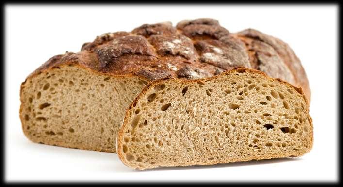19. Chleb chłopski Zawartość netto: 500 g SKŁADNIKI: Mąka pszenna, woda, mąka żytnia, mieszanka wypiekowa(mąka pszenna, gluten pszenny, sól, mąka słodowa pszenna, suchy zakwas pszenny (mąka pszenna,