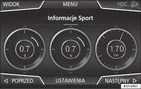 Menu SAMOCHÓD Wprowadzenie do obsługi menu SAMOCHÓD Menu CAR (SAMOCHÓD) Po naciśnięciu przycisku Infotainment SA- MOCHÓD pojawi się menu główne z poniższymi opcjami: WIDOK MINIPLAYER, u góry w prawym
