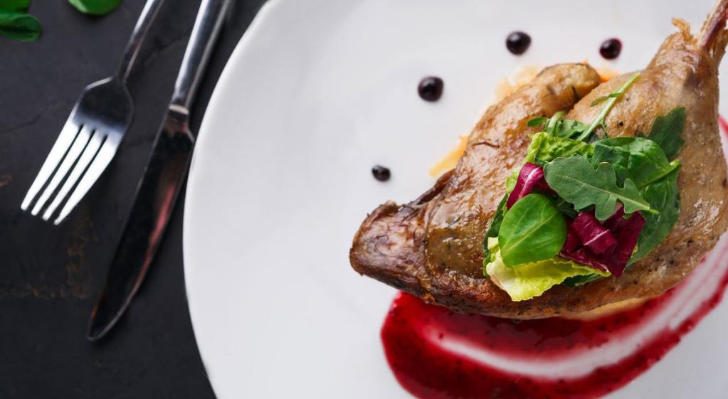 Do kaczki rekomendujemy francuskie Cabernet Sauvignon/Merlot/Cinsault z regionu Domaine Gordonne Les Gravieres.