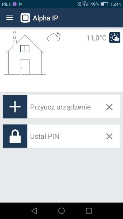 1.3.Przyucz urządzenie Aby zintegrować wszystkie posiadane urządzenia Alpha IP w jeden system musimy je najpierw "przyuczyć"