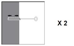 Czterokrotnie przeczyścić otwór szczotką o odpowiednim rozmiarze (patrz Tabela B, wkładając szczotkę stalową EJOT do końca otworu (w