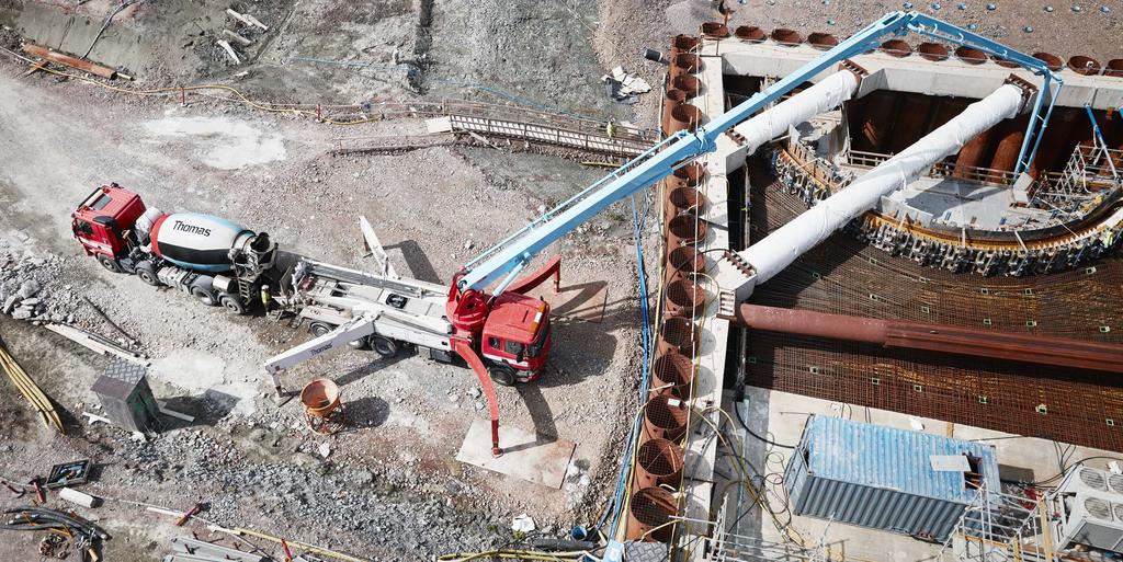 Beton towarowy: Prefabrykaty betonowe: Jesteśmy Specjalistami od betonu THOMAGREEN (USA) THOMAPLATTA (Szwecja i Norwegia) beton o