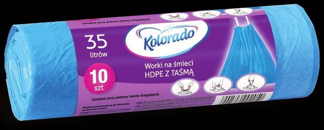 KOLORADO worki na śmieci z