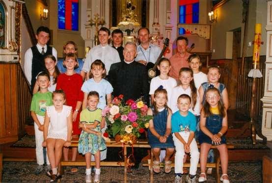 Obsza. Chórek dziecięcy.