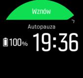 Ponieważ Suunto Spartan Sport mierzy wysokość wyłącznie na podstawie sygnału GPS, gdy nie jest ustawiony tryb maksymalnej dokładności GPS, może dojść do błędu filtrowania i potencjalnie zakłócenia