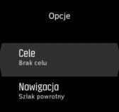 Możesz udzielić odpowiedzi lub pominąć pytanie. (Patrz 3.12. Odczucie) Następnie wyświetlone zostaje podsumowanie aktywności, które można przeglądać za pomocą ekranu dotykowego lub przycisków.