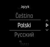 2. Pierwsze kroki Pierwsze uruchomienie zegarka Suunto Spartan Sport przebiega szybko i łatwo. 1. Aby wybudzić zegarek, naciśnij i przytrzymaj górny przycisk. 2.