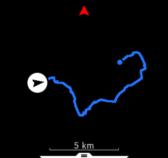 Trasy Możesz użyć Suunto Spartan Ultra do nawigacji na trasie. Zaplanuj trasę w serwisie Suunto Movescount i przenieś ją do zegarka podczas następnej synchronizacji. Aby nawigować po trasie: 1.