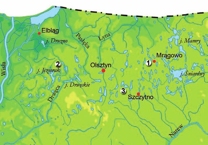 5. Charakterystyka badanych torfowisk 5. 1. Gązwa Torfowisko Gązwa, zwane też Bagnowo, jest jednym z największych torfowisk wysokich na Pojezierzu Mazurskim (rys. 4).