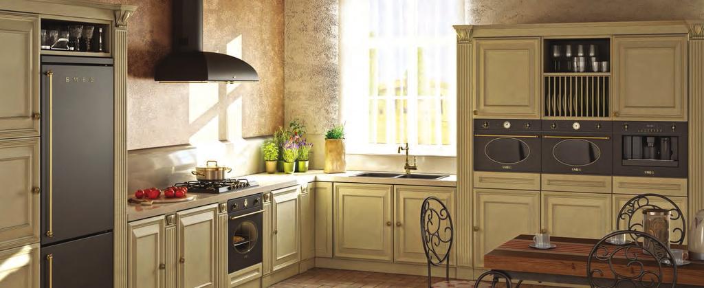 SMEG COLONIALE Urządzenia linii Coloniale stworzą przytulną atmosferę w każdej kuchni.