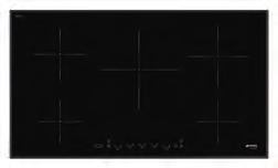 grzejnych (w tym 3 strefy MultiZone): Lewa tylna: 2,10 kw (Booster (P) 3,60 kw), 180 x 230 mm Lewa przednia: 2,10 kw (Booster (P) 3,60 kw), 180 x 230 mm Centralna tylna: 2,10 kw (Booster 3,60 kw),