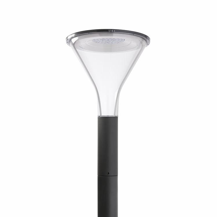 LED Sharp Wniosek Centra miast i skwery Centra handlowe i biznesowe Tereny mieszkaniowe i obiekty architektoniczne Specyfikacje Typ BDS660 Wskaźnik oddawania 84 (3000 K, ciepła biel) Źródło Wbudowany