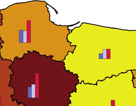 Źródło: opracowanie własne na podstawie Rocznika Statystycznego Województw 2001,