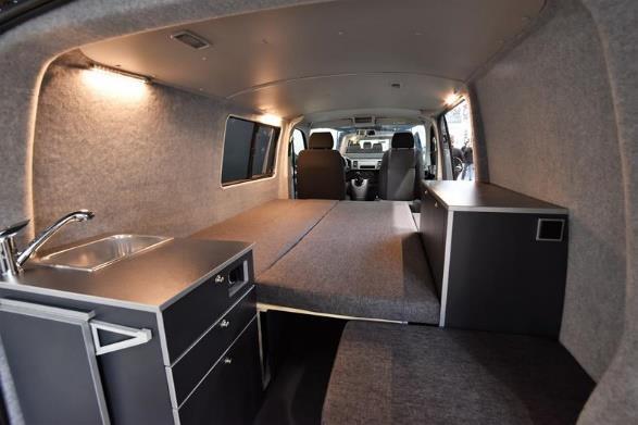 ZABUDOWA MODUŁOWA na bazie Volkswagen T5/T6 Przestawiamy Państwu zabudowę MODUŁOWĄ na bazie popularnych Volkswagenów T5 oraz T6.